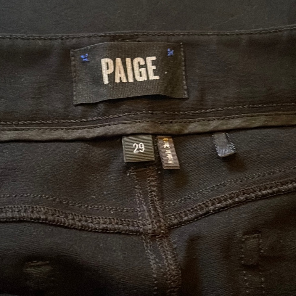 Paige black skinny jeans - Picture 4 of 5